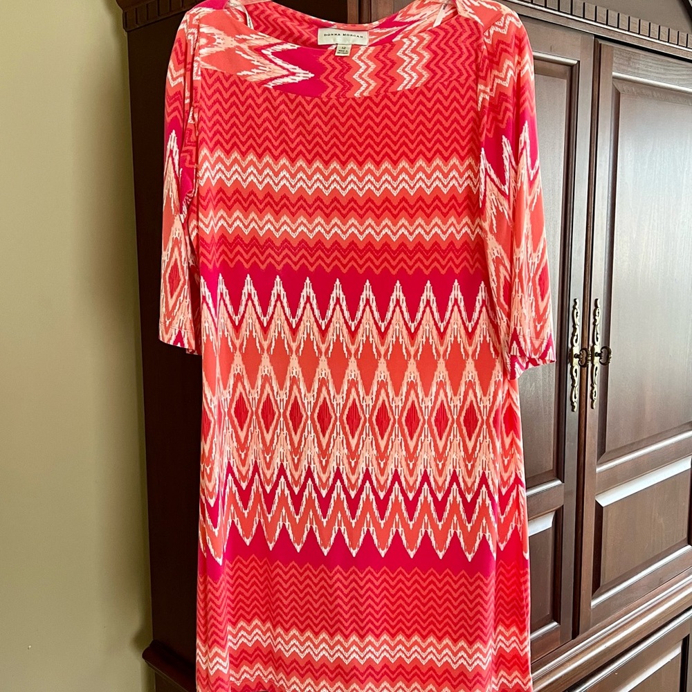 Donna Morgan Women’s 3/4 sleeve dress size L